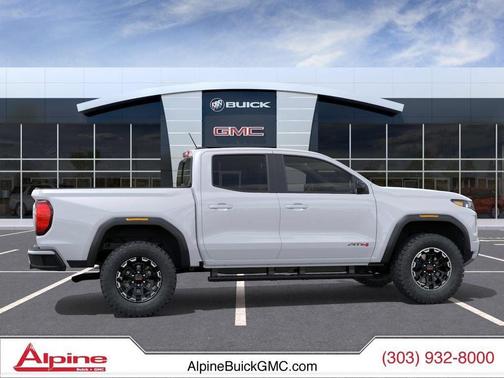 Summit White 2026 GMC Canyon AT4