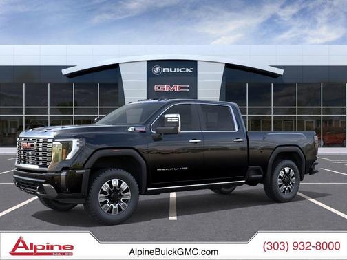 Onyx Black 2026 GMC Sierra 3500 Denali