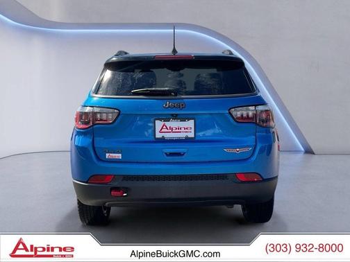 Laser Blue Pearlcoat 2019 Jeep Compass Trailhawk