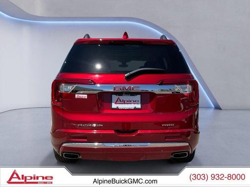 Volcanic Red Tintcoat 2023 GMC Acadia Denali