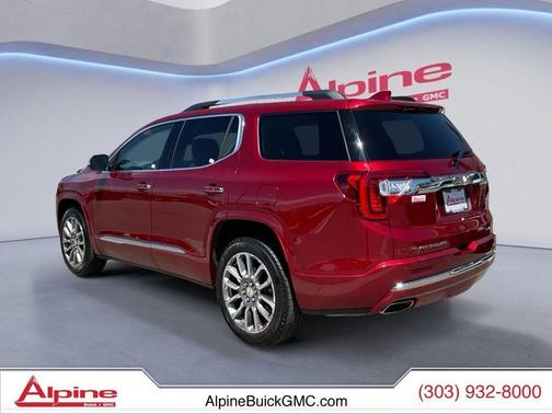 Volcanic Red Tintcoat 2023 GMC Acadia Denali