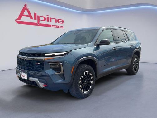 Lakeshore Blue Metallic 2025 Chevrolet Traverse AWD Z71