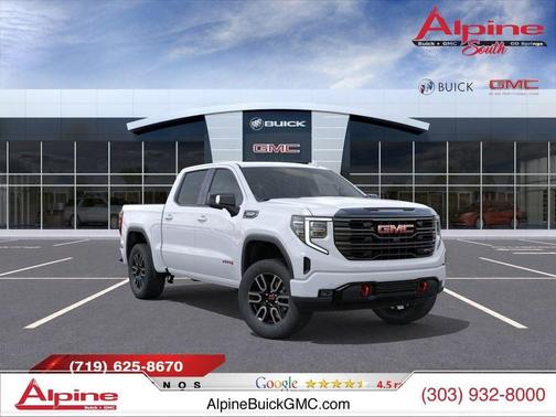 Summit White 2026 GMC Sierra 1500 AT4