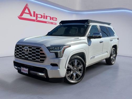 Wind Chill Pearl 2025 Toyota Sequoia Capstone