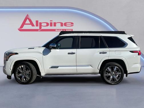 Wind Chill Pearl 2025 Toyota Sequoia Capstone