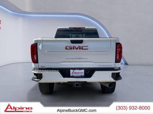 White Frost Tricoat 2023 GMC Sierra 3500 Denali