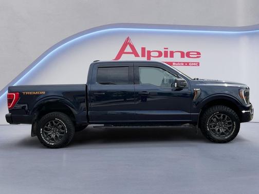 Antimatter Blue Metallic 2023 Ford F-150 Tremor