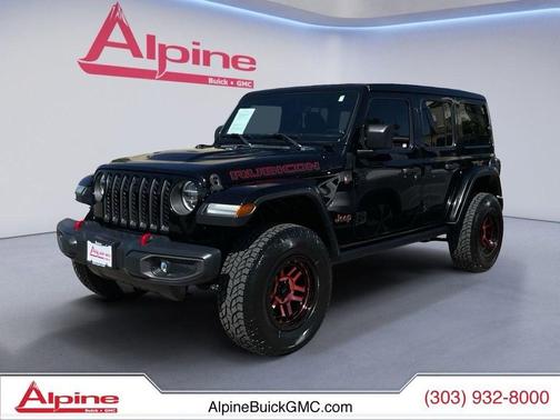 Black Clearcoat 2021 Jeep Wrangler Unlimited Rubicon