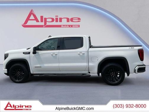 Summit White 2024 GMC Sierra 1500 Elevation