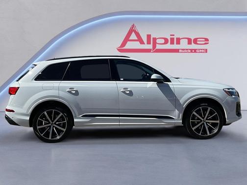 Glacier White Metallic 2025 Audi Q7 45 Premium Plus