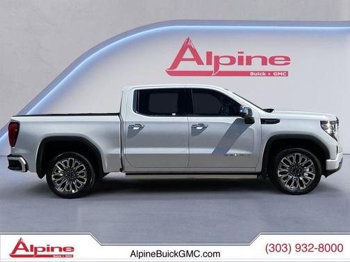 White Frost Tricoat 2023 GMC Sierra 1500 Denali Ultimate
