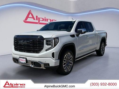 White Frost Tricoat 2023 GMC Sierra 1500 Denali Ultimate