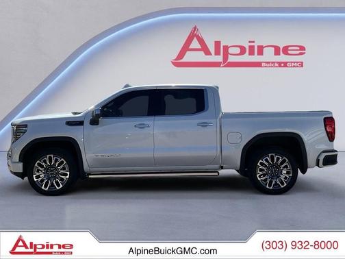 White Frost Tricoat 2023 GMC Sierra 1500 Denali Ultimate