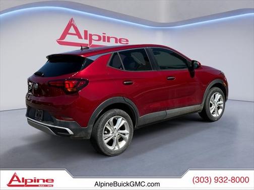 Chili Red Metallic 2021 Buick Encore GX Preferred