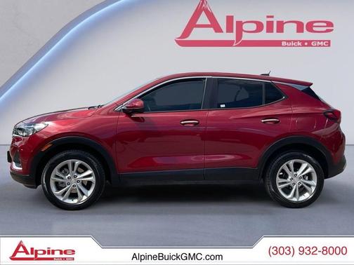 Chili Red Metallic 2021 Buick Encore GX Preferred