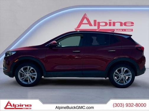 Chili Red Metallic 2021 Buick Encore GX Preferred