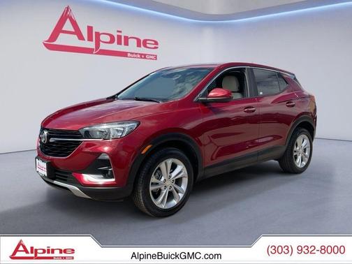 Chili Red Metallic 2021 Buick Encore GX Preferred