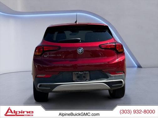 Chili Red Metallic 2021 Buick Encore GX Preferred