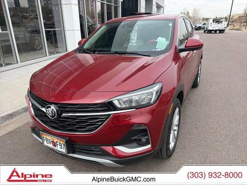 Chili Red Metallic 2021 Buick Encore GX Preferred