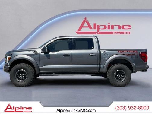 Carbonized Gray Metallic 2025 Ford F-150 Raptor