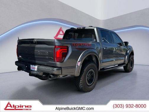 Carbonized Gray Metallic 2025 Ford F-150 Raptor