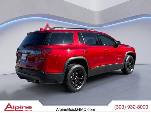Volcanic Red Tintcoat 2023 GMC Acadia AWD AT4