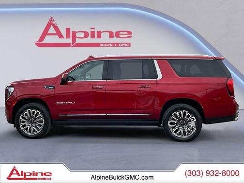 Volcanic Red Tintcoat 2023 GMC Yukon XL Denali Ultimate