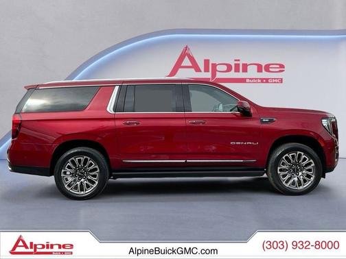 Volcanic Red Tintcoat 2023 GMC Yukon XL Denali Ultimate
