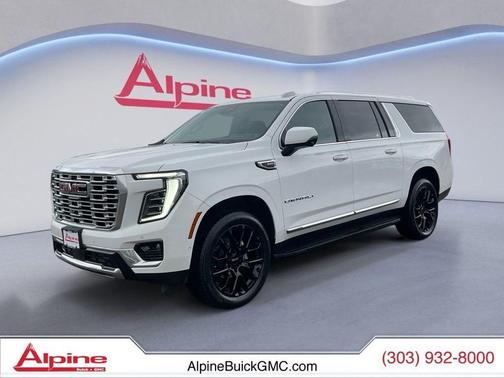 Summit White 2025 GMC Yukon XL Denali