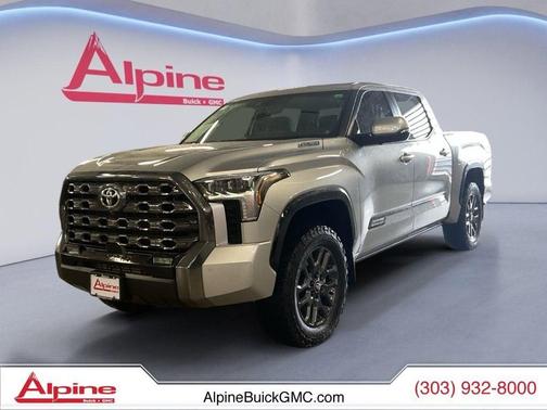 Celestial Silver Metallic 2025 Toyota Tundra Hybrid Platinum