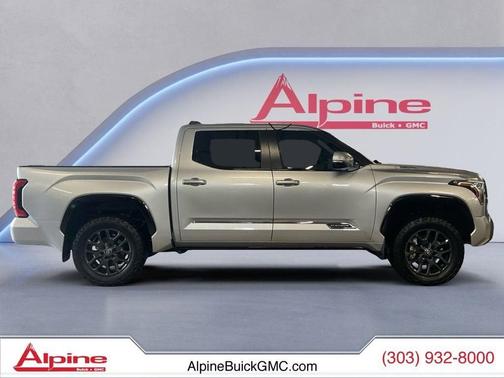 Celestial Silver Metallic 2025 Toyota Tundra Hybrid Platinum