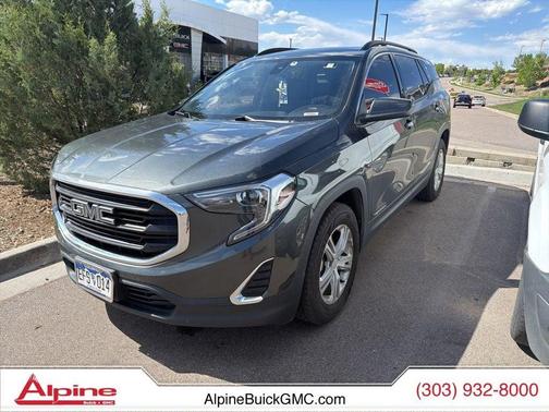 Graphite Gray Metallic 2020 GMC Terrain SLE