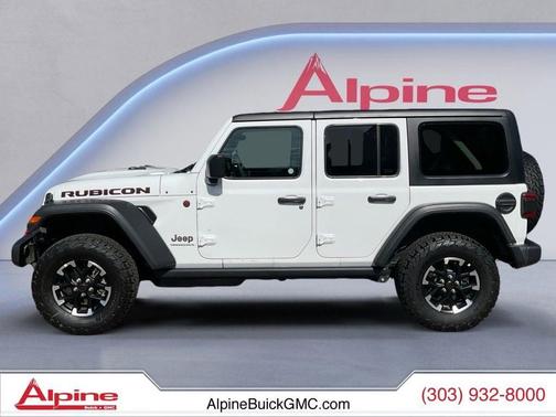 Bright White Clearcoat 2026 Jeep Wrangler Rubicon