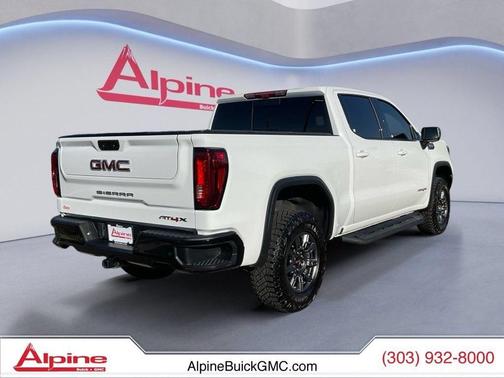 Summit White 2025 GMC Sierra 1500 AT4X