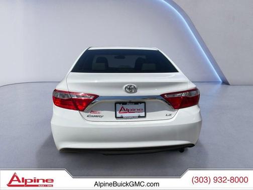Super White 2017 Toyota Camry LE