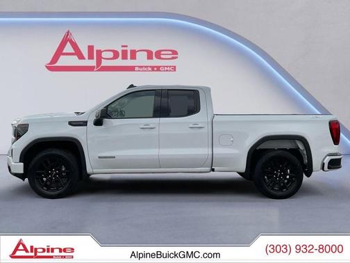 Summit White 2023 GMC Sierra 1500 Elevation