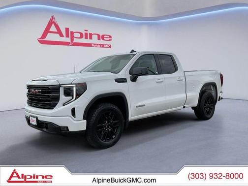 Summit White 2023 GMC Sierra 1500 Elevation