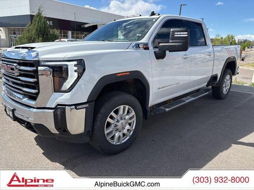 Summit White 2024 GMC Sierra 2500 SLE