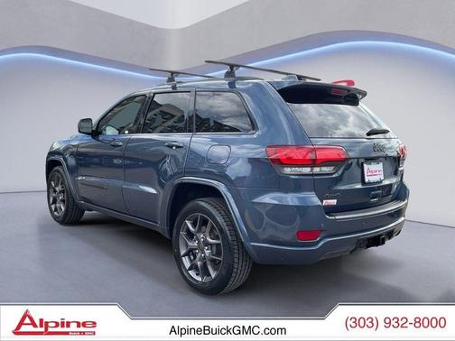 Slate Blue Pearlcoat 2021 Jeep Grand Cherokee 80th Anniversary 4x4