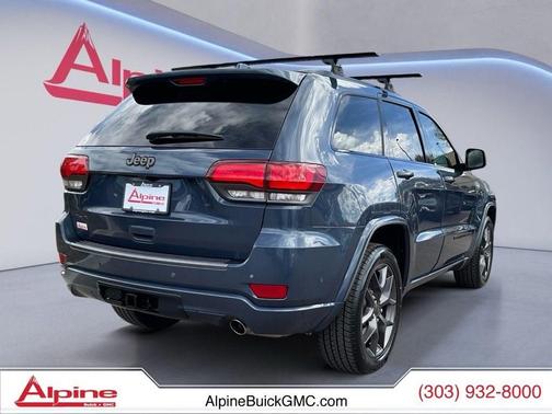Slate Blue Pearlcoat 2021 Jeep Grand Cherokee 80th Anniversary 4x4