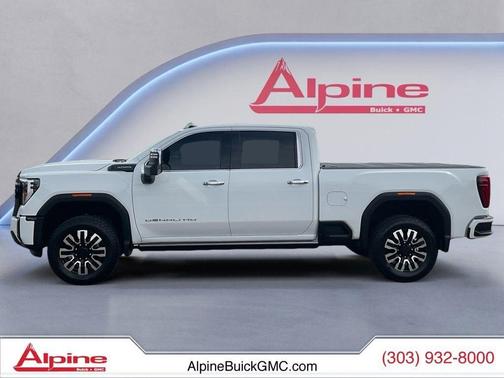 Summit White 2025 GMC Sierra 2500 Denali Ultimate