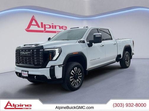 Summit White 2025 GMC Sierra 2500 Denali Ultimate