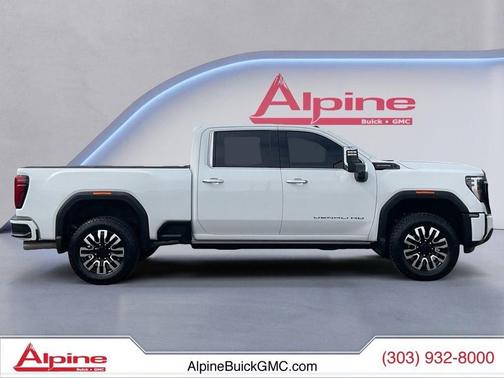 Summit White 2025 GMC Sierra 2500 Denali Ultimate