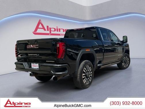 Onyx Black 2024 GMC Sierra 3500 Denali