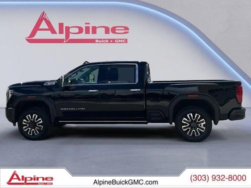 Onyx Black 2024 GMC Sierra 3500 Denali