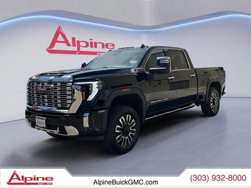 Onyx Black 2024 GMC Sierra 3500 Denali