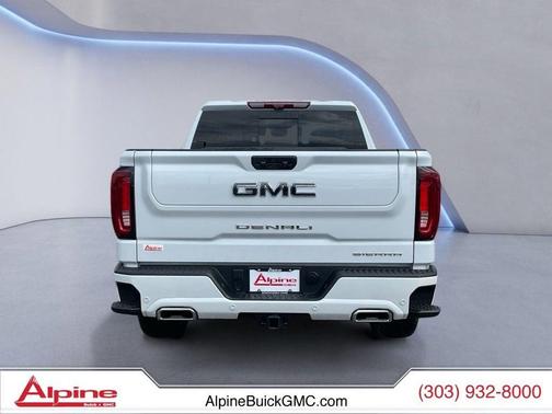 Glacier White Tricoat 2026 GMC Sierra 1500 Denali Ultimate