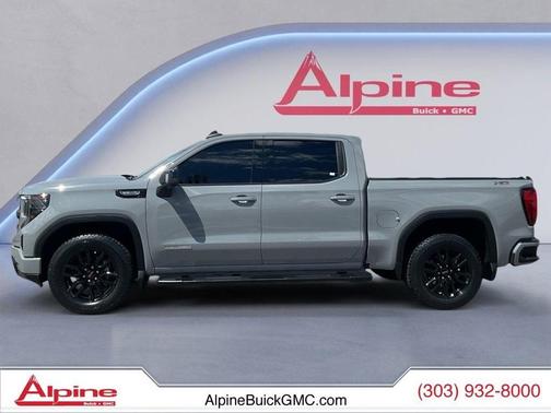 Thunderstorm Gray 2024 GMC Sierra 1500 Elevation