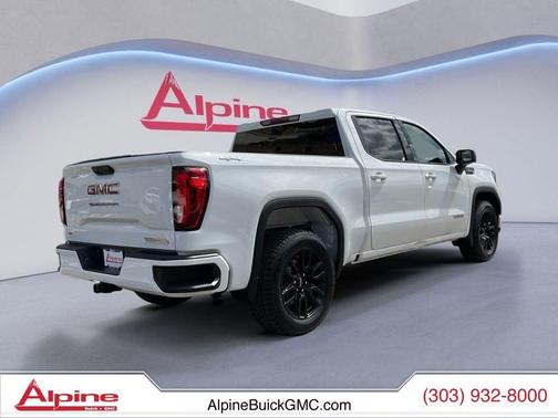 Summit White 2024 GMC Sierra 1500 Elevation