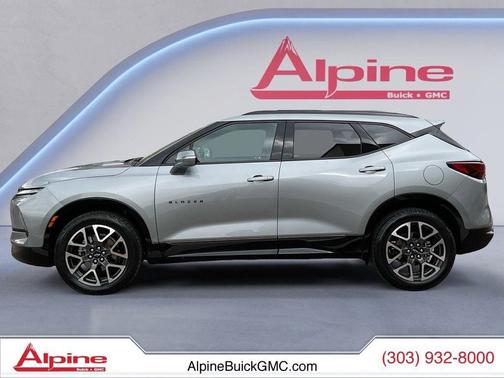 Sterling Gray Metallic 2025 Chevrolet Blazer RS